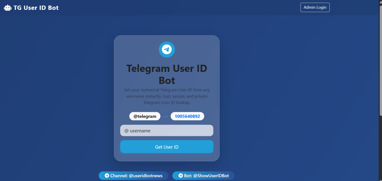 ShowUserIDBot