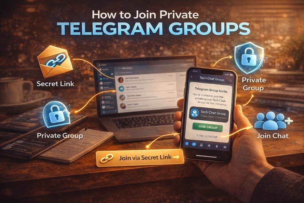 How to join private Telegram groups