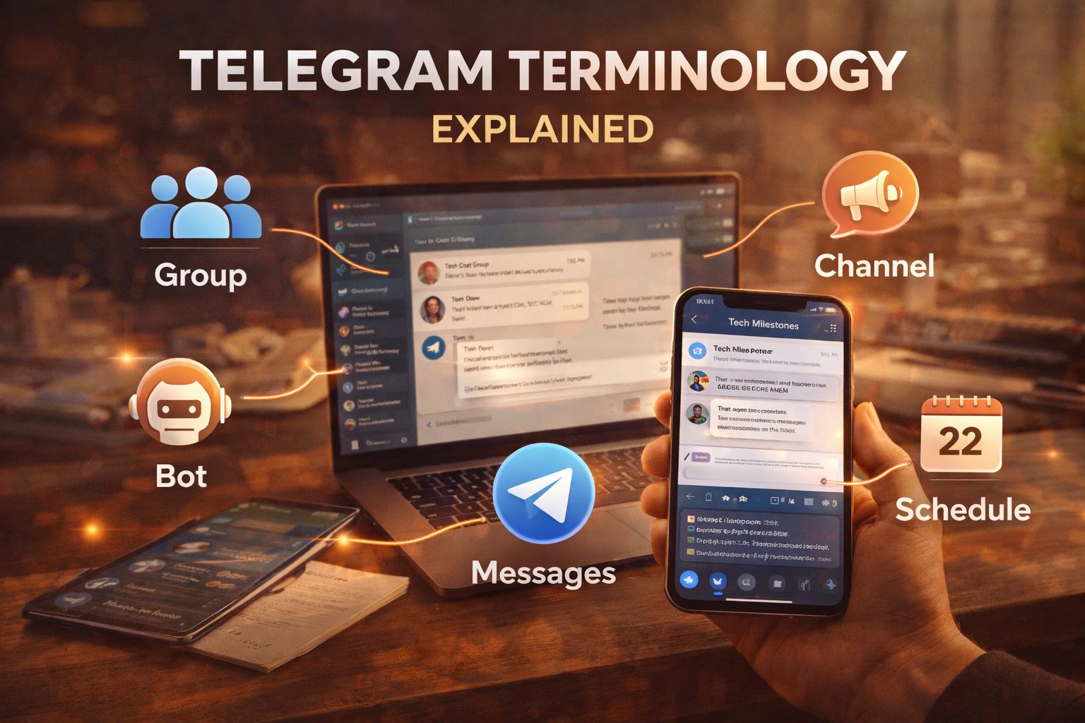 Telegram Terminology Explained: Essential Terms | Tech-Slave
