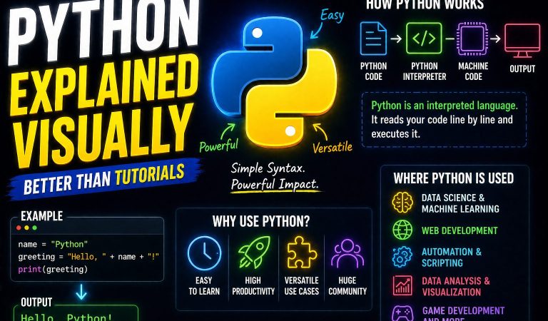 Python Explained Visually: The Ultimate Coding Tutorial for Visual Learners (2026)