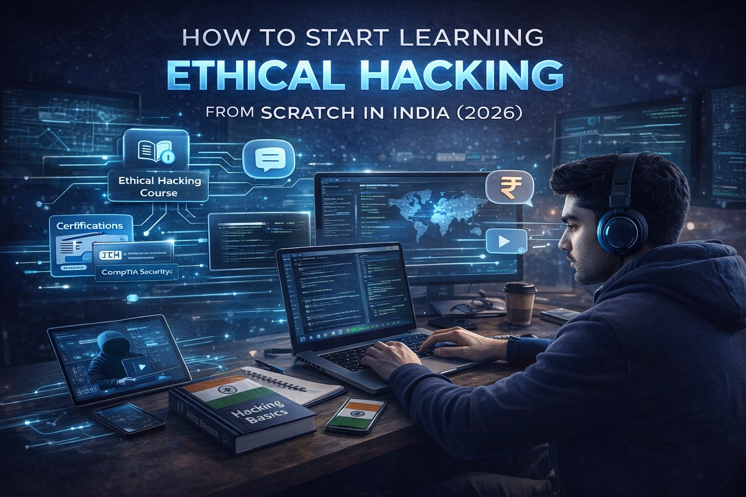 ethical hacking in India - complete beginner guide 2026